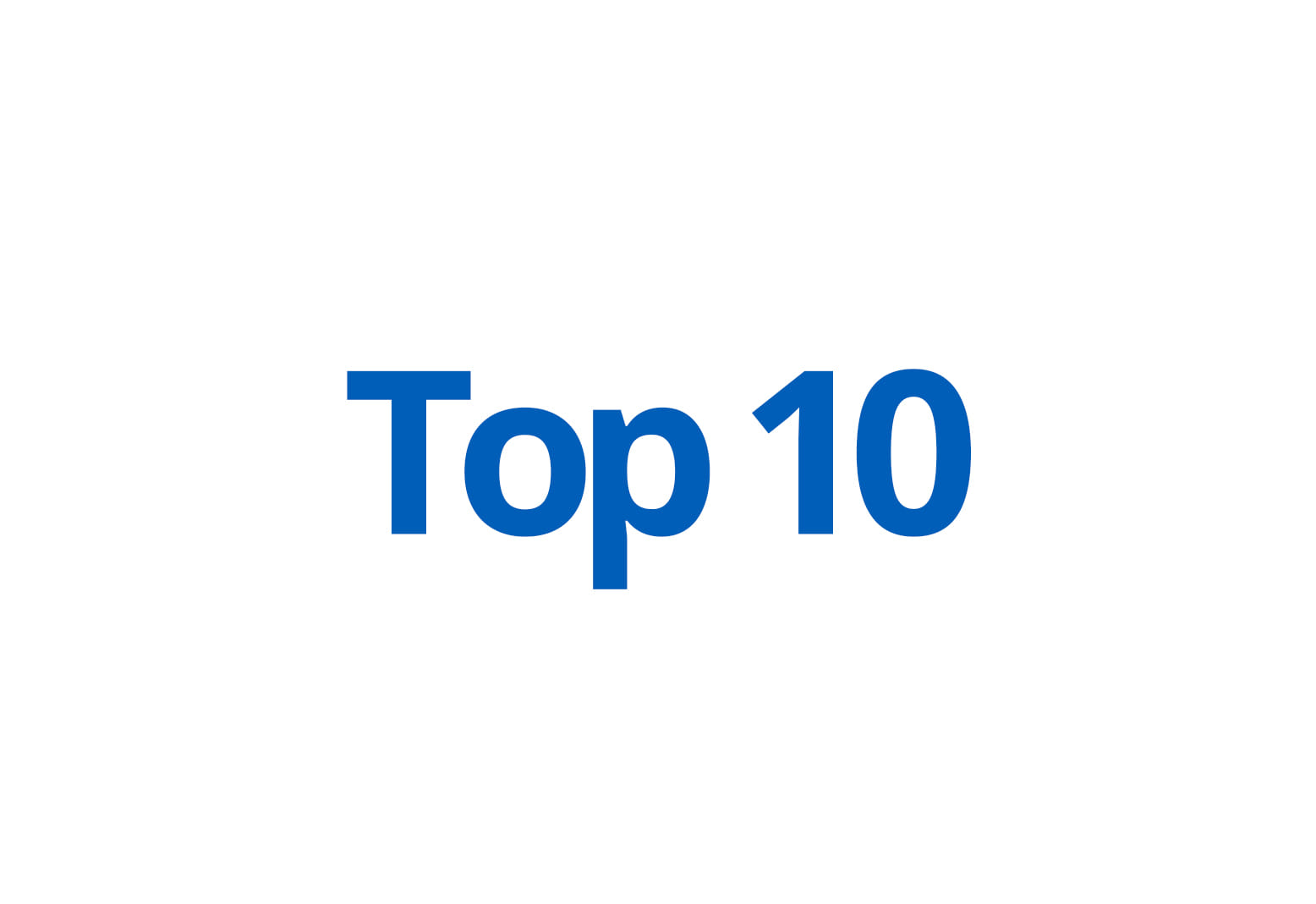 Top 10 (Hygiëne)