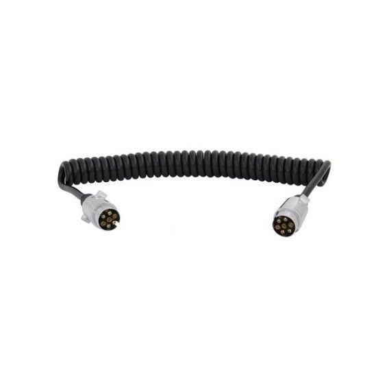 SPARKMOTO 13 Polige Aanhanger Kabel 2M,Aanhanger Verlichting Kabel 13 Kern,Voertuig 13 Aderige Kabel Voor Aanhanger Caravan, 80V 24V 12V 13 Draads Aanhangerkabel (13x0,5 mm²