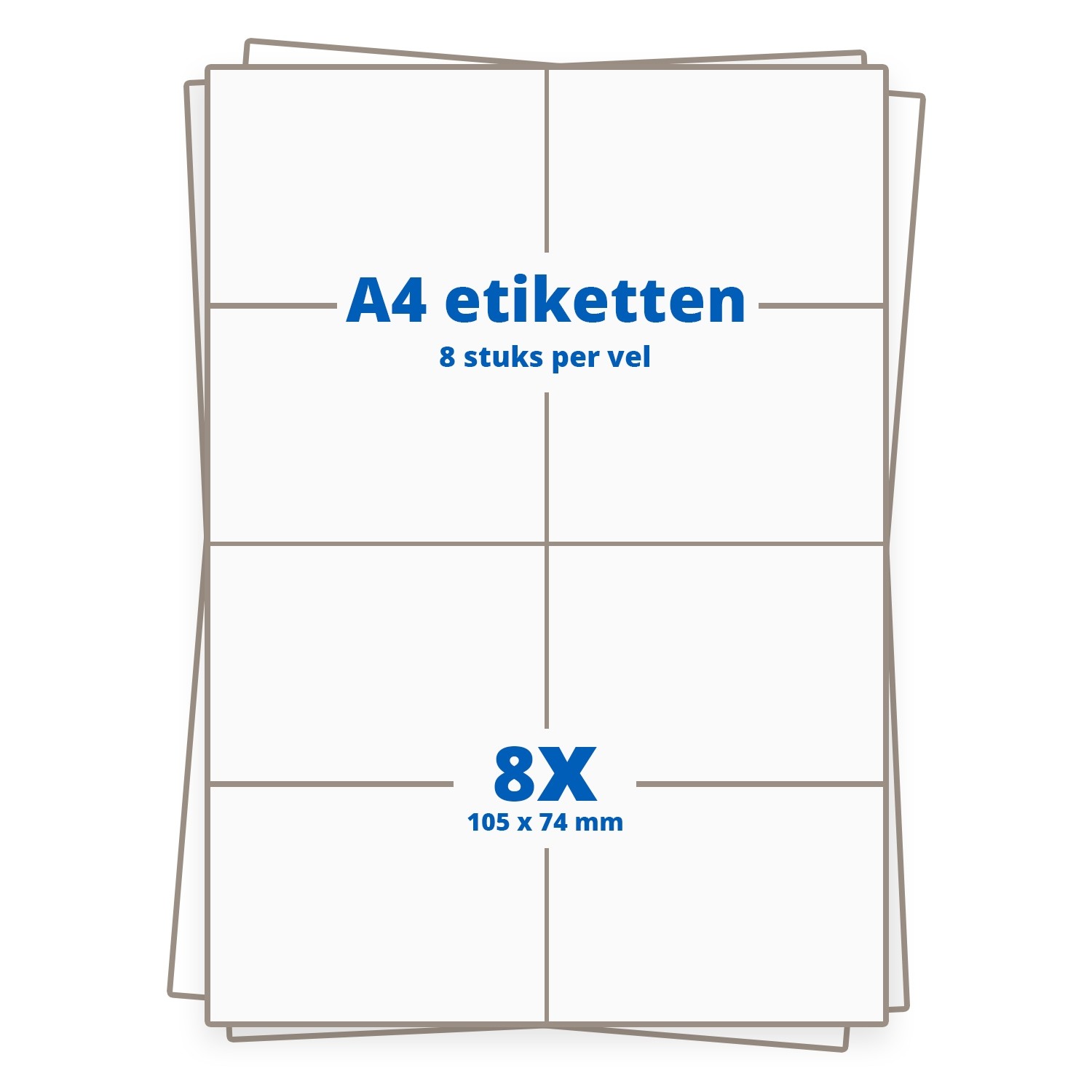 100×150 perfo vellum etiketten – zelfklevende etiketten voor gebruik met printlinten 100×150 perfo vellum etiketten – zelfklevende etiketten voor gebruik met printlinten