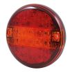 HELLA VALUEFIT 2SD 357 026-001 Taillight - LED - 12/24V - Surface/Screwed - Lens color: Red / Yellow - Plug: Flat plug - left/right - Quantity: 1