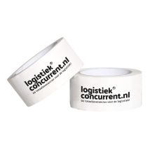 Bedrukte Tape PP Acryl 50 mm x 66 meter - 1 kleur