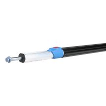 Telescoopstang 1250-1750 mm met Hoes - Plug ∅19 mm