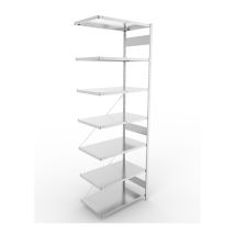 Legbordstelling META 230 kg Aanbouwsectie 300x100x60 cm - 4