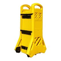 Mobiel Afsluitingssysteem / Barricade ingeklapt