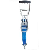 Rateldeel 50 mm 5T ERGO ratel + vingerhaak - Blauw