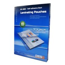 Lamineerhoes Glanzend A5 80 Micron DESQ - 100 stuks