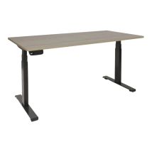 Sta-Zit Bureau Elektrisch Schaffenburg Dextro Plus Zwart 1200x800x1305 mm
