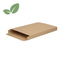Brievenbusdoos A4 Zijklep 50 stuks FEFCO 0409 299x213x28 mm E-golf bruin