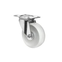Zwenkwiel Ø108 mm PP/PP Wit 150 kg