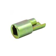 Kederbuis adapter onder tbv Ø27 mm buis vierkantaansluiting