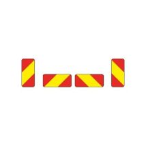 Markeringsbordenset Truck 283x132x1 mm Klasse II (2+2 stuks)