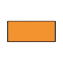 ADR-bord Aluminium 300x120x1 mm