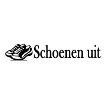 Stickers Schoenen Uit - Kleur en Lengte naar keuze