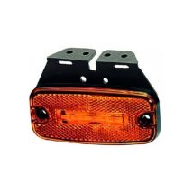 Markeringslamp Hella LED Oranje 24V + 0,5m Kabel