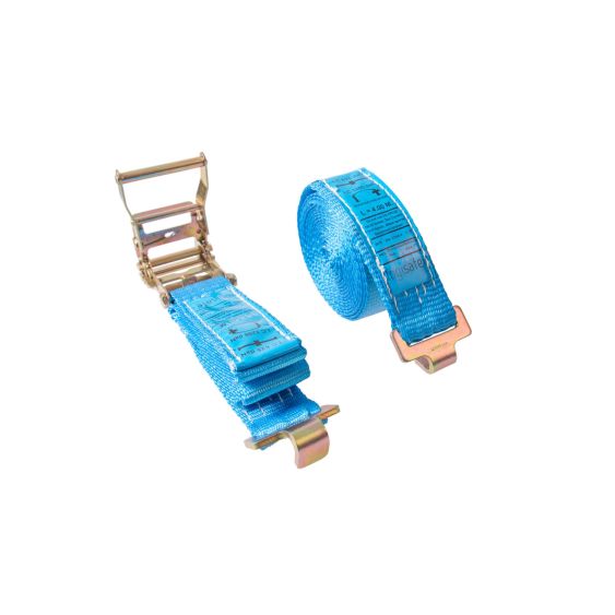 Spanband 50 mm 1,8 ton 2M Blauw met F-track fitting