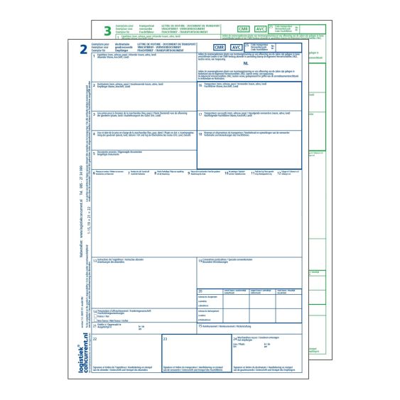 CMR vrachtbrief laser 2-voud [2-3]