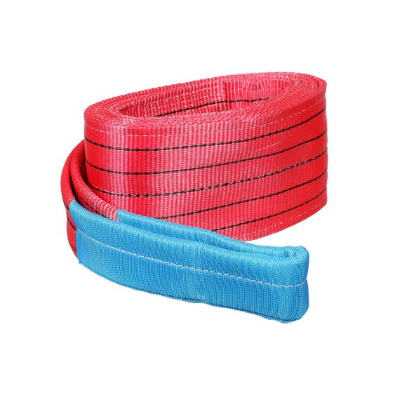 Hijsband 5 ton met certificaat - Rood 5M