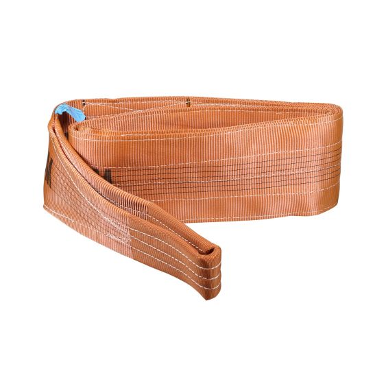 Hijsband 6 ton met certificaat - Bruin 8M