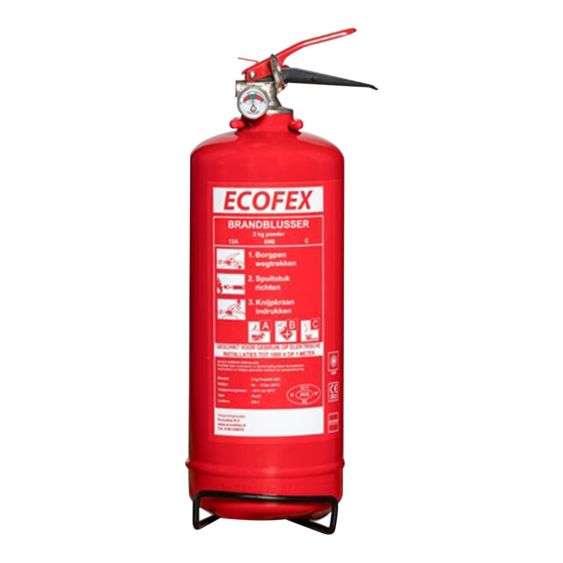 Poederblusser Ecofex P9-EF EN3 ABC 2 kg