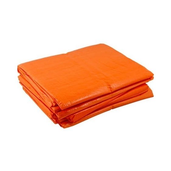 Dekkleed PE 10 x 15 meter ECO 100 gr/m² - oranje