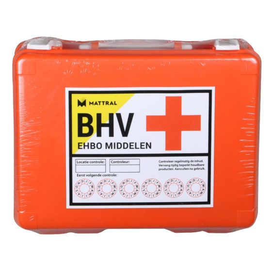 Verbanddoos B Midi BHV Oranje