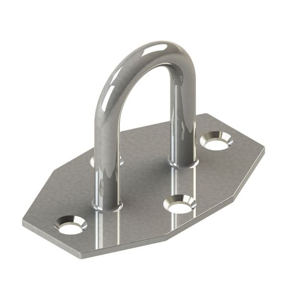 Zeiloog verzinkt 65 x 40 X 30 mm