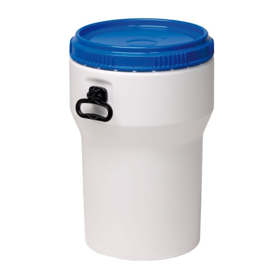 Nestbaar vat 7240H Wit met Handgrepen 40 liter
