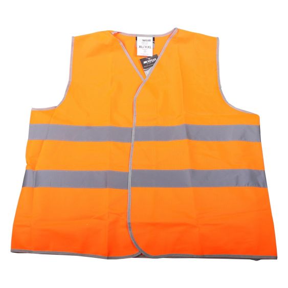 Veiligheidsvest Oxxa 0165 maat XL/XXL | Verkeersvest  fluor oranje voorkant