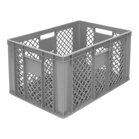 Broodkrat Geperforeerd 600x400x320 mm Grijs