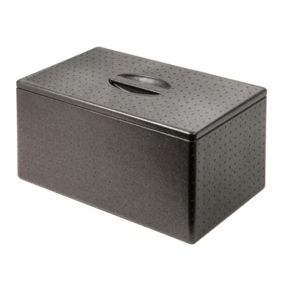 Thermobox EPP 550x350x295 mm voor in Euronorm 1/1 34 liter Zwart