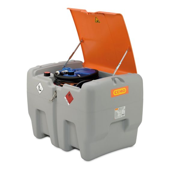 Mobiele Diesel- en AdBlue Tank 440/50 liter Elektrische Dompelpomp 12V