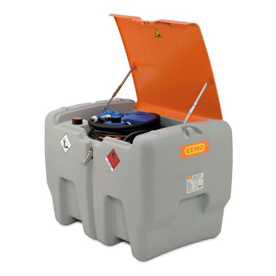 Mobiele Diesel- en AdBlue Tank 440/50 liter met Elektrische Pomp 12V