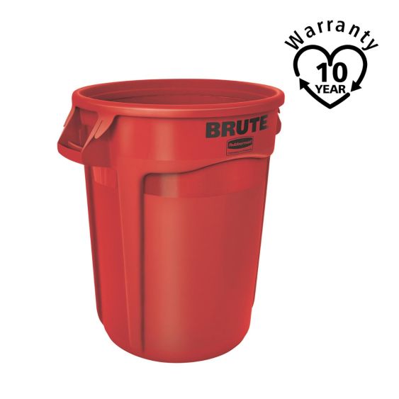 Ronde Brute Container Rubbermaid 121,1 liter Rood 