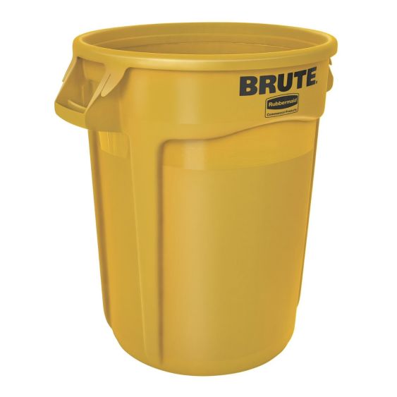 Container Rubbermaid Rond 121,1 liter Geel Onverwoestbaar