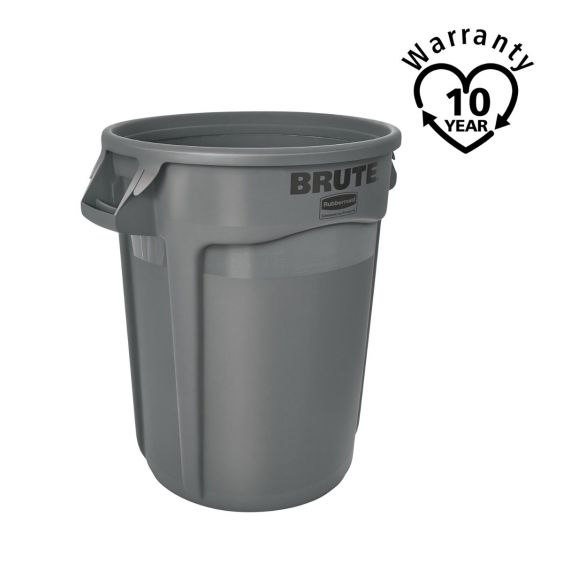 Ronde Brute Container Rubbermaid 121,1 liter Grijs