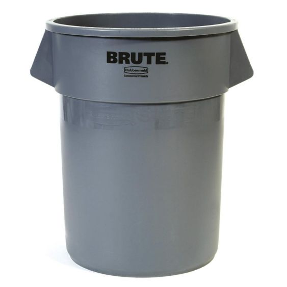 Container Rubbermaid Rond 208,2 liter Grijs Onverwoestbaar