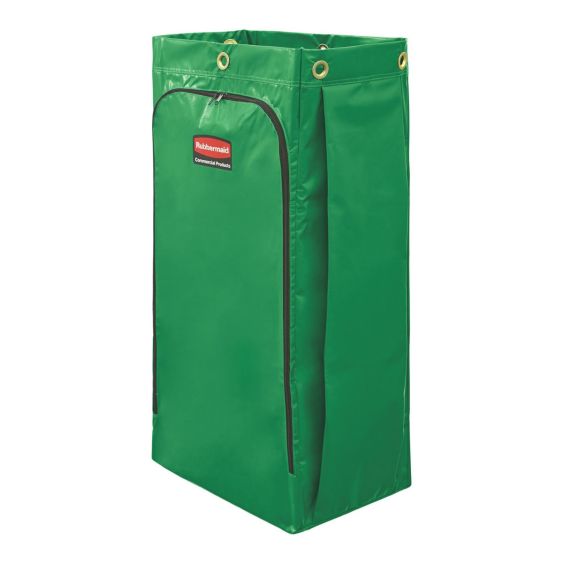 Rubbermaid Recyclingzak Groen Universeel Symbool 128 L