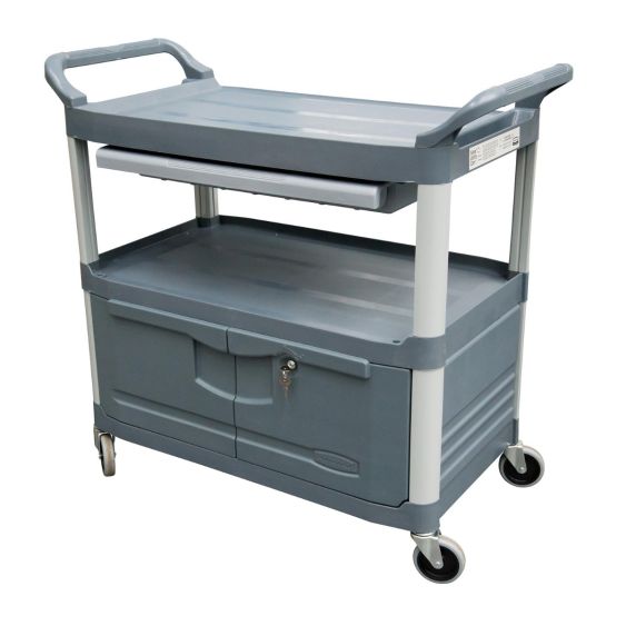 Rubbermaid Materiaalwagen X-TRA met Lade en Kast