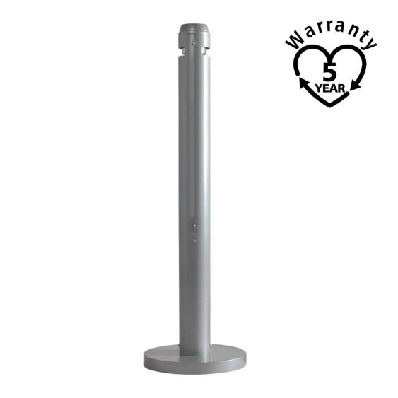 Rubbermaid Aluminium Rookzuil - Kleur naar Keuze - warranty