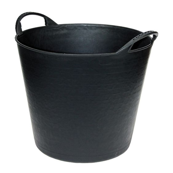 Flexibel kuipje 14 liter zwart