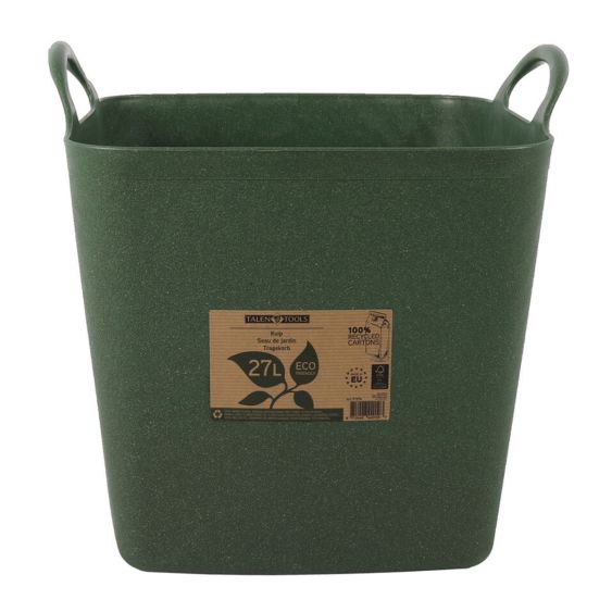 Flexibele kuip Groen 27 liter ECO Friendly