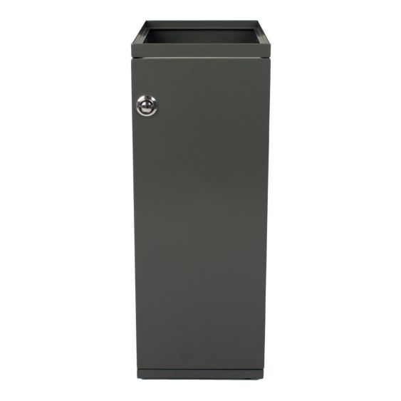 Afvalbak modulair met deur en zakhouder 55 liter - Kleur naar keuze