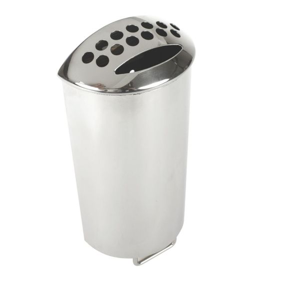 Asbak in RVS Profiel voor BINsystem profielstaander