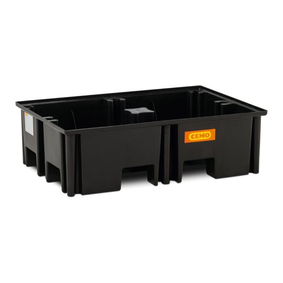 Kunststof Lekbak 1230x830x360 mm voor Pallets 220 liter