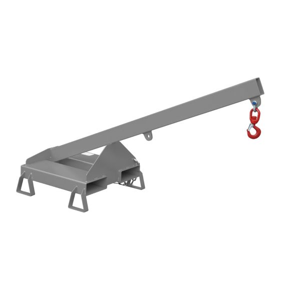Kraanarm 25° voor Heftruck Bauer Grijs 1600 mm 1000 kg