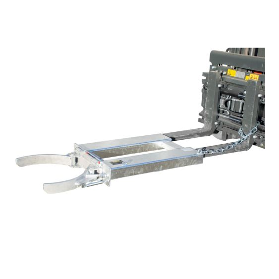 Vatengrijper voor Heftruck Bauer 200-Liter Vaten Verzinkt