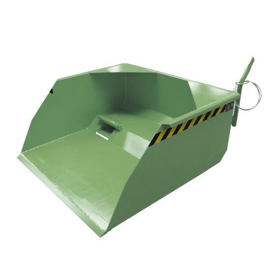Schepbak voor Heftruck Bauer BSM Groen 750 Liter