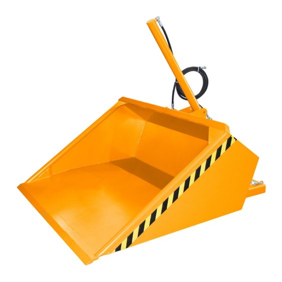 Schepbak voor Heftruck Hydraulisch Bauer Oranje 950 Liter