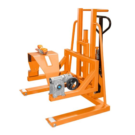 Vatenkantelaar Bauer 60 - 220 Liter Vaten Oranje 300 kg