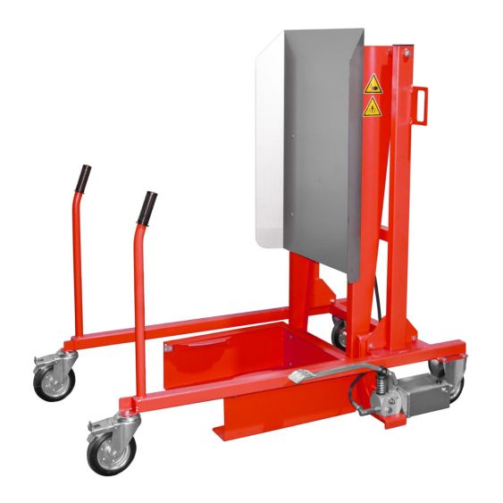 Afvalcontainer Kantelaar Hydraulisch Bauer 30 Slagen Rood